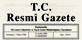 RESMI GAZETE